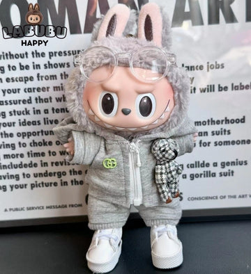 POP MART Labubu Replacing Clothes Set, Labubu Outfit GUCCI (No Dolls)
