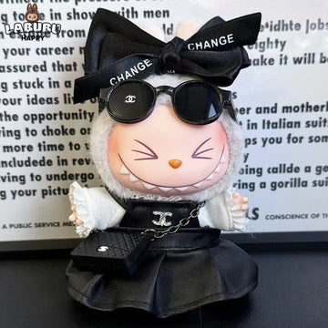 POP MART Labubu Replacing Clothes Set, Labubu Outfit Chanel (No Dolls)