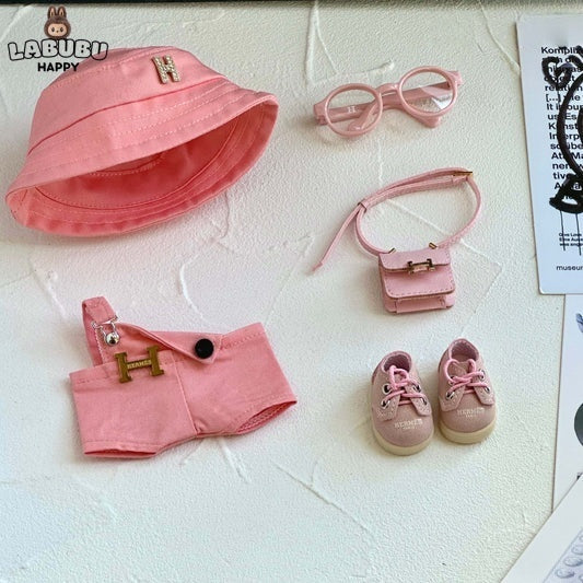 ·POP MART Labubu Replacing Clothes Set, Labubu Hermès Outfit (No Dolls